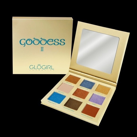 Goddess II GLŌgirl New Sealed Cosmetics Eyeshadow Palette Bright Pigment - Picture 2 of 5